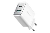 Puhelin - Adapterit & Laturit - Joyroom TCF15 Dual-Port (A+C) 30W Power Charger (white) - JR-TCF15