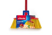 Siivous - Vileda Broom 2in1 Garden Outdoor (red/yellow) - 128763