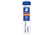 Kirjoitus- ja piirustustarvikkeet - Staedtler Mech.pen.lead Mars micro0.9 HB 12 x 12 pcs - 250 09-HB
