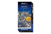 Kirjoitus- ja piirustustarvikkeet - Staedtler Fineliner pigment liner 10 pcs  0.6mm black - 308 06-9