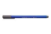 Kirjoitus- ja piirustustarvikkeet - Staedtler Fibre-tip triplus color rPP.10 pcs grey - 323-8