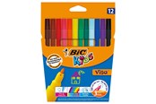 Kirjoitus- ja piirustustarvikkeet - BIC Kids Visa 12pcs. - 829011