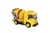 Leluautot - 2-Play Traffic - 2-Play Work Vehicle Concrete Mixer Friction with Light and Sound - 510368