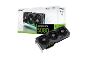 Näytönohjaimet - PNY GeForce RTX 5080 Triple Fan - 16GB GDDR7 RAM - Näytönohjaimet - VCG508016TFXPB1