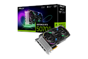 Näytönohjaimet - PNY GeForce RTX 5070 Ti Epic-X - 16GB GDDR7 RAM - Näytönohjaimet - VCG5070T16TFXXPB1