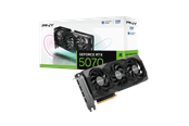 Näytönohjaimet - PNY GeForce RTX 5070 Triple Fan - 12GB GDDR7 RAM - Näytönohjaimet - VCG507012TFXPB1