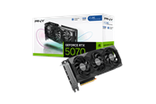 Näytönohjaimet - PNY GeForce RTX 5070 Triple Fan - 12GB GDDR7 RAM - Näytönohjaimet - VCG507012TFXPB1-O