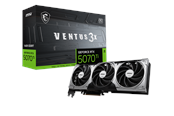 Näytönohjaimet - MSI GeForce RTX 5070 Ti VENTUS 3X OC - 16GB GDDR7 RAM - Näytönohjaimet - G507T-16V3C