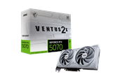 Näytönohjaimet - MSI GeForce RTX 5070 VENTUS 2X OC WHITE - 12GB GDDR7 RAM - Näytönohjaimet - G5070-12V2CW