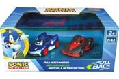 Leluautot - Carrera - Pull Back Auto Team Sonic Racing - Sonic vs. Shadow Twin Pack - 15813023