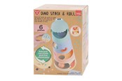 Vauva- ja taaperolelut - PLAY - Dino Stacking Tower with Balls 6 pcs. - 4804