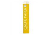 Askartelu- ja taidetarvikkeet - Globos - Crepe paper yellow 50x250cm - 6343