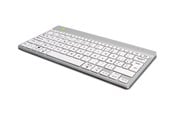 Näppäimistöt - R-Go Tools R-Go Ergonomic Keyboard Compact break - Näppäimistö - Belgialainen - Valkoinen - RGOCOBEWLWH