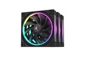 Kotelotuuletin - DeepCool FL12 3in1 (3-Pack) - Kotelotuuletin - 120mm - Musta RGB LED valolla - 32 dBA - R-FL12-BKAPN3-G