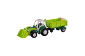 Leluautot - Cavallino Toys - Cavallino XL Tractor Green with Tipper Trailer 86.5cm - 3109SF01
