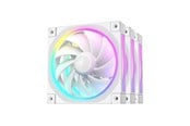Kotelotuuletin - DeepCool FL12 3in1 White (3-Pack) - Kotelotuuletin - 120mm - Valkoinen, RGB-valolla - 32 dBA - R-FL12-WHAPN3-G