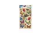 Harrastustarvikkeet - Totum Sticker sheet Glitter - Butterflies - 100720