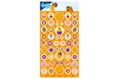 Harrastustarvikkeet - Totum Sticker sheet with Fragrance - Orange - 100686