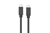 USB kaapelit - GEAR USB-C to USB-C 3.1 5A/100W/10GB Gen 2 Cable 1.5m - Black - 665139
