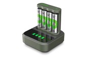 Akut ja Paristot - GP Battery Charger Everyday B441 + D451 with 4xAA 2100mAh Batteries - 202262