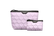 Muut henkilökohtaiset hygieniatuotteet - Gillian Jones Urban Travel 2-Piece Set - Purple Hearts - 10060-46