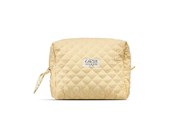 Muut henkilökohtaiset hygieniatuotteet - Karen Large toiletry bag in yellow checkered quilt - 10073-2