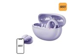 Kuulokkeet - QCY Crossky Clip T33 headphones (purple) - T33 purple