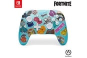 Pelit - lisävarusteet - PowerA Enhanced Wireless Controller for Nintendo Switch - Fortnite Sticker Mania - Controller - NSGP0290-01