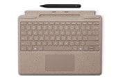 Näppäimistöt - Microsoft Surface Pro Keyboard - Näppäimistö - German/Austrian - Beige - 8X6-00149