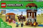 LEGO® - LEGO Minecraft 21278 Ryöstelijöiden etuvartioasema ja Tuhokylvyri - 21278