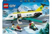 LEGO® - LEGO City 60465 Pelastuslaitoksen ambulanssilentokone - 60465
