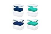 Keittiötarvikkeet - Sistema Club 4 Pack Stax To Go - 281003