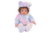 Nuket & tarvikkeet - Tiny Treasures Rainbow Teddy all-in-one Outfit - 30551