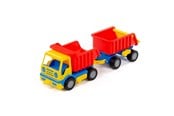 Vauva- ja taaperolelut - Cavallino Toys Cavallino Basics Dump Truck with Trailer - 2515WD01