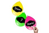Lelut - Folat BV Writable Balloons Neon 6 pcs. - 63705