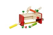 Luovat leikit - Goki Wooden Workbench and Toolbox 2in1 - 58871