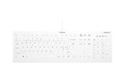 Näppäimistöt - Cherry Active Key AK-C8112 - keyboard - medical - 100% full size - QWERTY - Pan Nordic - white Input Device - Näppäimistö - Pohjoismainen - Valkoinen - AK-C8112-US-W/PN