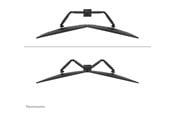 Näytön kiinnitys - Neomounts DS60-600BL2 mounting kit - full-motion - for 2 monitors - black - DS60-600BL2