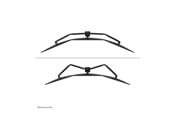Näytön kiinnitys - Neomounts DS60-600BL3 mounting kit - full-motion - for 3 monitors - black - DS60-600BL3
