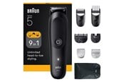 Hiustenleikkuukoneet ja trimmerit - Braun Vartalotrimmeri Styler AIO 5540 - Black Matt - 7500435245029