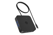 Telakointiasemat - ICY BOX - docking station - USB-C - 3 x HDMI - 1GbE - IB-DK4090-C