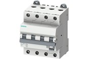 Sähkökeskustarvikkeet - Siemens RCBO combi switch 3P+N 30mA 6kA C16A - 20103