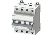 Sähkökeskustarvikkeet - Siemens RCBO combi circuit breaker 3P+N 30mA 6kA C20A - 20104