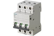 Sähkökeskustarvikkeet - Siemens Circuit breaker 3-pol 6kA C40 - 20115