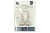 Lelut - Folat BV - Standing Foil Balloon Joyful Party Number 0 -72cm - 63960