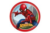Lelut - Globos - Paper Plates FSC Spider-Man Crime Fighter 8 pcs. - 93863