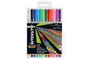 Kirjoitus- ja piirustustarvikkeet - BIC Intensity Fineliners Pastel 12 pcs. - 503925