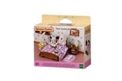 Nuket, pehmolelut ja oheistarvikkeet - Sylvanian Families Leveä sänky - 5019