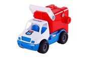 Leluautot - Cavallino Toys Cavallino Grip Garbage Truck with Rubber Tires 29cm - 2706TY01