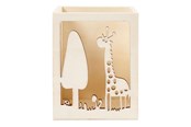 Kirjoituspöytätarvikkeet - Creativ Company - Giraffe wooden pencil box - 54434